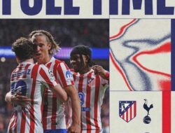Atletico Madrid Hajar Tottenham 5-2 di Laga Dramatis Liga Champions