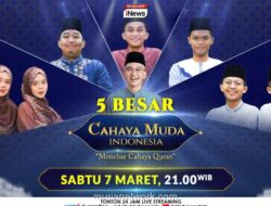 Babak Lima Besar Cahaya Muda Indonesia, Satu Peserta Akan Tersingkir