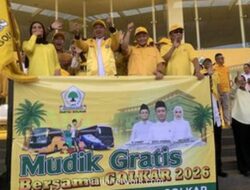 Golkar Siapkan 20 Bus Mudik Gratis untuk Tiga Provinsi