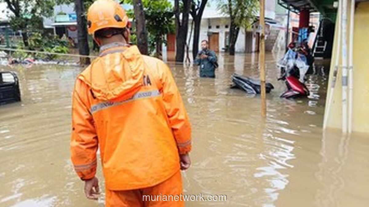 Hujan Semalaman Rendam 105 RT dan 19 Ruas Jalan di Jakarta