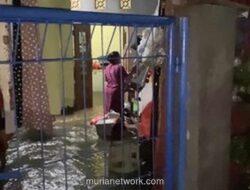 Hujan Deras dan Banjir Rendam Permukiman di Setu Pedongkelan, Depok