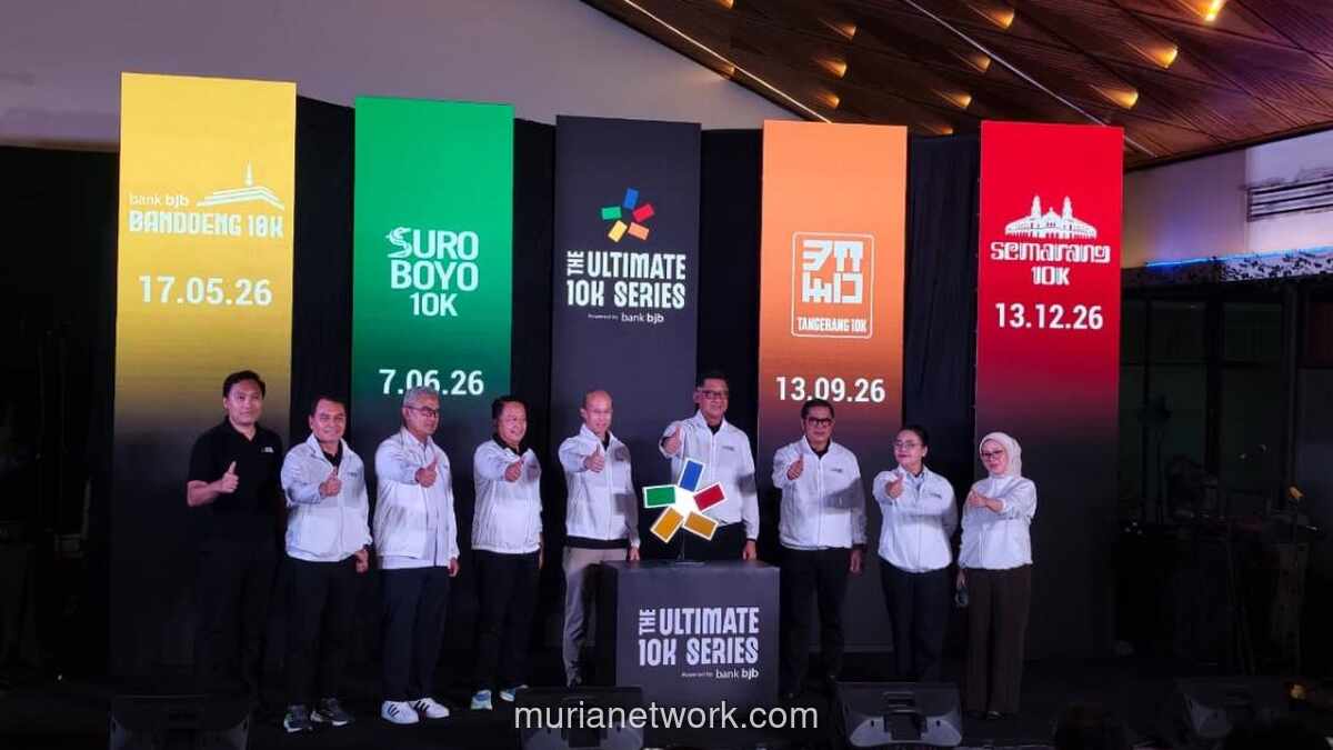 Bank BJB Dorong Ekonomi Regional Lewat Event Lari 4 Kota di Jawa