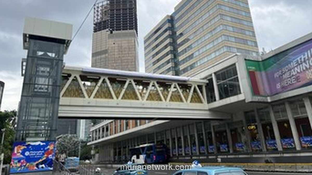 JPO Sarinah yang Direvitalisasi Kembali Dibuka, Fasilitas Disabilitas Jadi Fokus