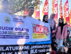 Bejo Jahe Merah Dukung Mudik Gratis Jateng, Bagikan 32.000 Paket Produk