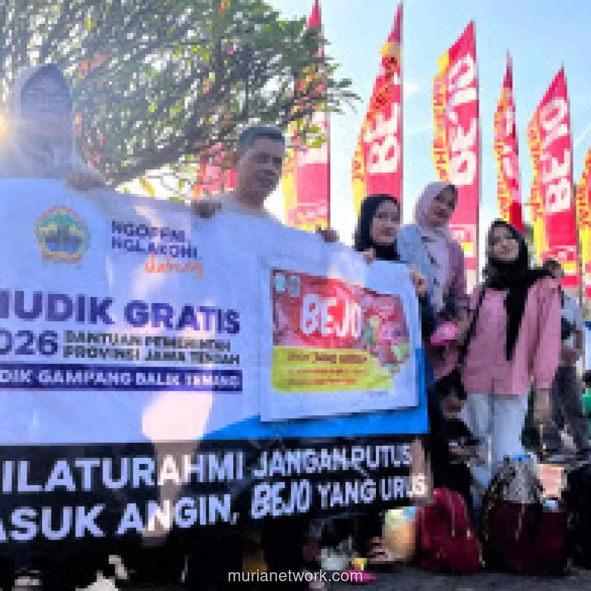 Bejo Jahe Merah Dukung Mudik Gratis Jateng, Bagikan 32.000 Paket Produk