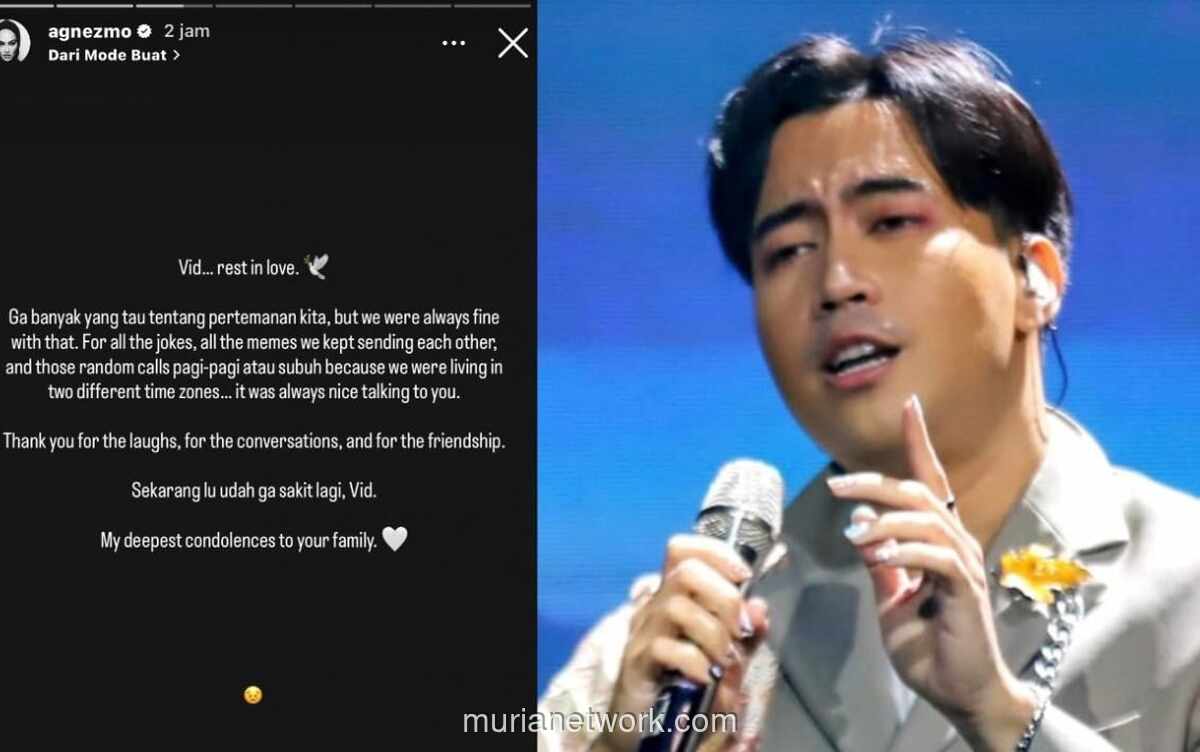 Agnez Mo Kenang Persahabatan dengan Vidi Aldiano: Thank You for the Friendship