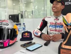 Veda Ega Pratama Ukir Sejarah, Raih Podium Perdana Indonesia di Moto3 Brasil