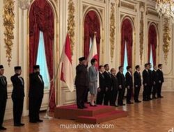 Presiden Prabowo Disambut Upacara Kenegaraan di Istana Akasaka Jepang