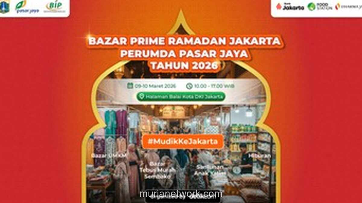 Bazar Prime Ramadan Jakarta 2026 Digelar di Balai Kota, Dukung UMKM dan Santuni Anak Yatim