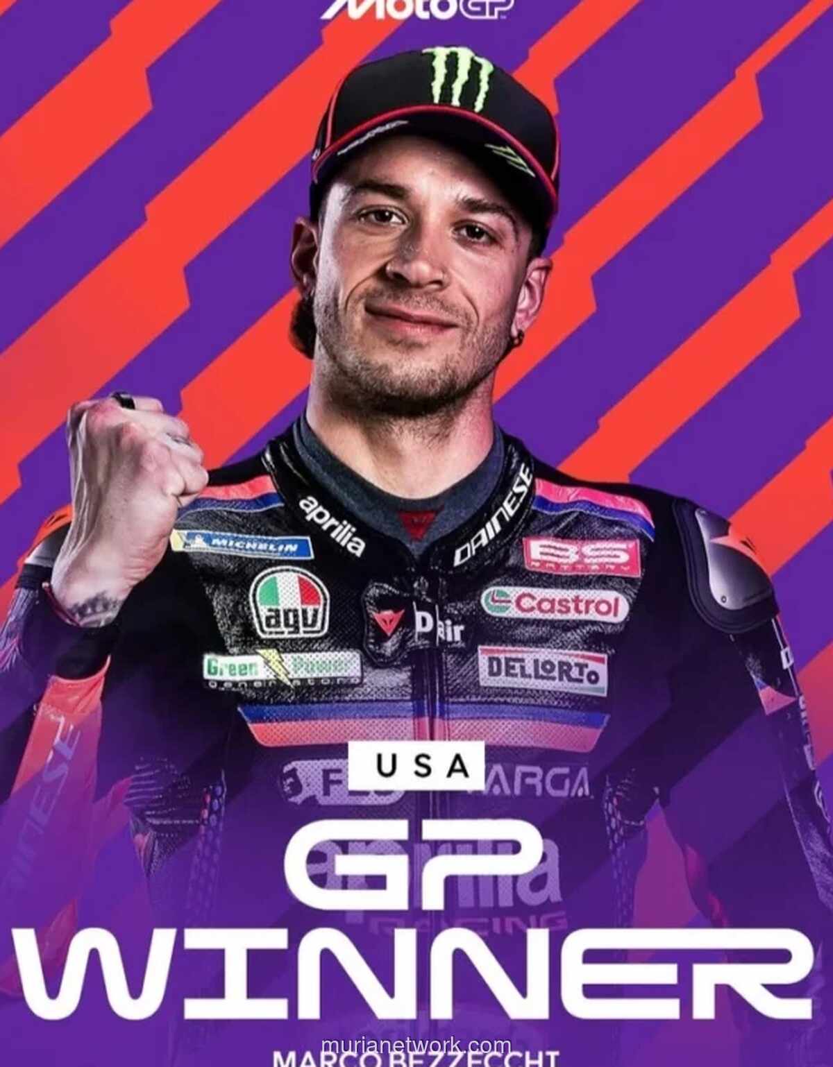 Bezzecchi Kukuhkan Puncak Klasemen dengan Kemenangan di MotoGP Amerika