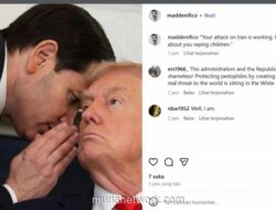 Musisi AS Tuduh Serangan ke Iran sebagai Pengalihan dari Skandal Epstein