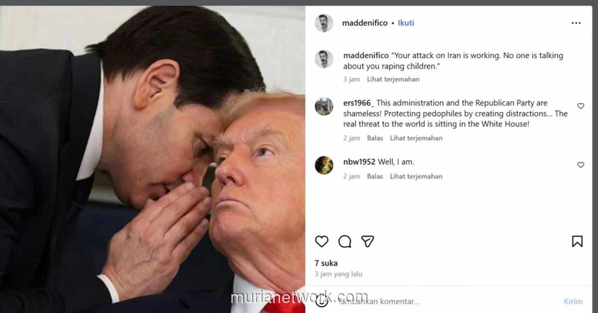 Musisi AS Tuduh Serangan ke Iran sebagai Pengalihan dari Skandal Epstein