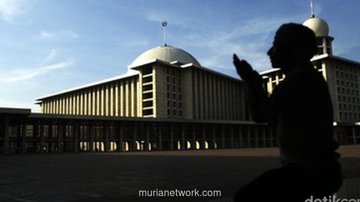 Pria Diamankan Usai Coba Mencuri di Masjid Istiqlal Saat Iktikaf