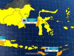 BMKG Peringatkan Potensi Hujan Lebat hingga Sangat Lebat di Sejumlah Wilayah Minggu Ini