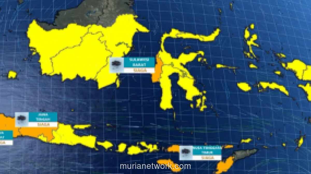 BMKG Peringatkan Potensi Hujan Lebat hingga Sangat Lebat di Sejumlah Wilayah Minggu Ini