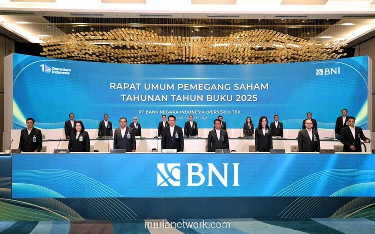 BNI Bagikan Dividen Rp13,03 Triliun dan Rencanakan Buyback Saham