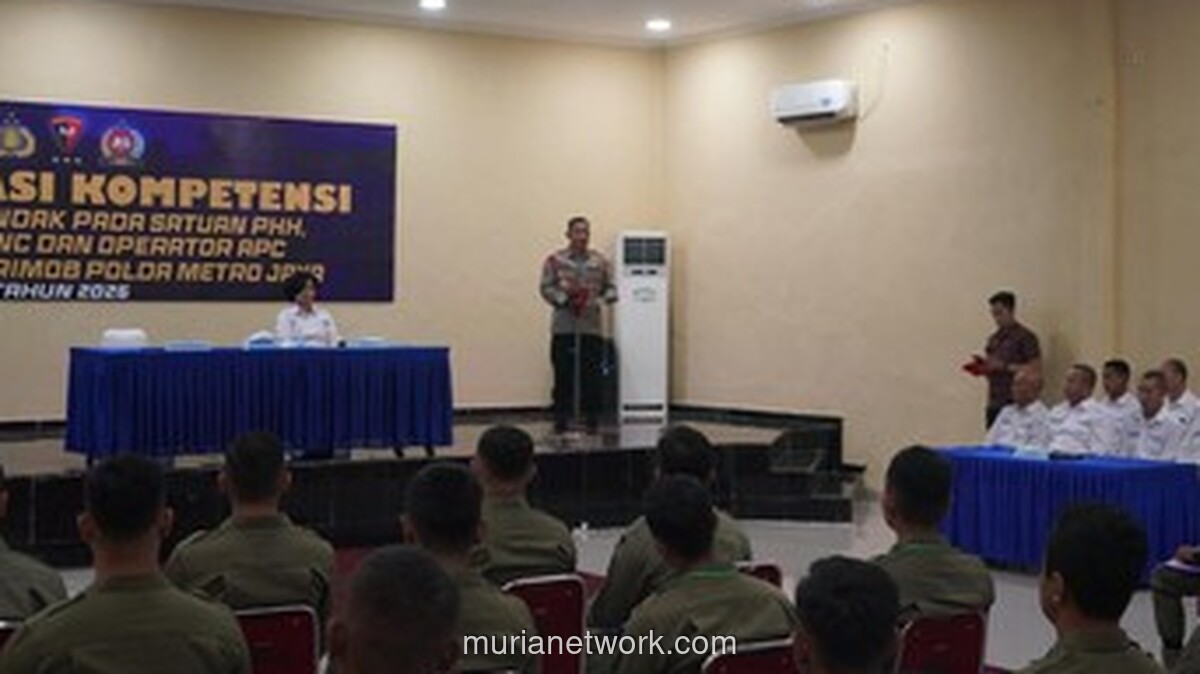 Brimob Polda Metro Jaya Gelar Sertifikasi Kompetensi Personel PHH dan Operator Kendaraan Taktis