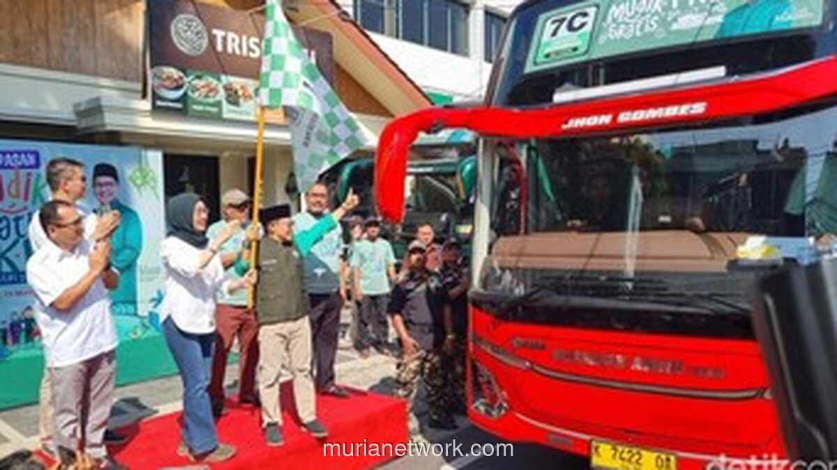 DPP PKB Berangkatkan 1.200 Warga Mudik Gratis ke Jateng dan Jatim