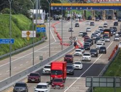 Polri Terapkan One Way Nasional dari Kalikangkung ke Cikampek Antisipasi Puncak Arus Balik