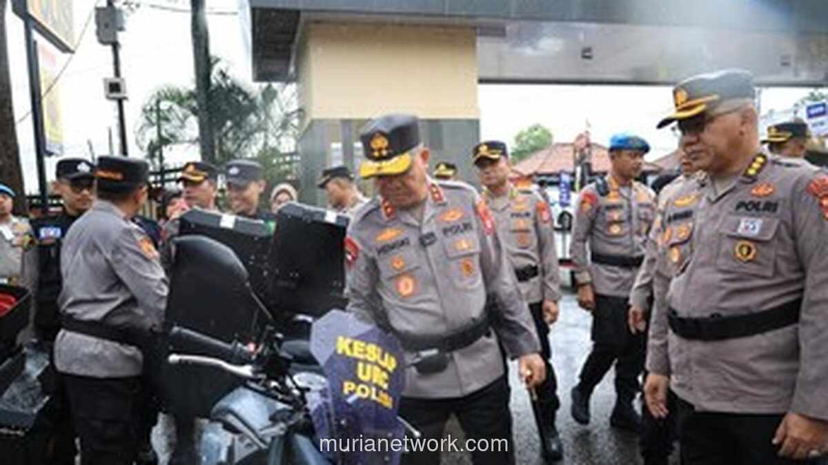 Kapolda Banten Pimpin Pengecekan Kendaraan Jelang Operasi Ketupat Maung 2026