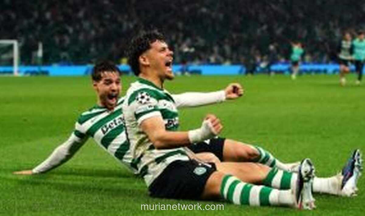 Sporting CP Bangkit dari Kekalahan 0-3, Lolos Dramatis ke Perempat Final Liga Champions