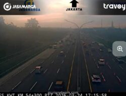 Korlantas Perluas Contraflow Jadi Dua Lajur di Tol Jakarta-Cikampek