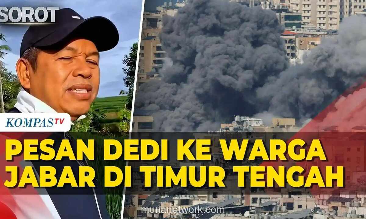 Gubernur Jabar Buka Hotline Darurat untuk Warga Terdampak Konflik Timur Tengah