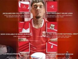 Kelme Luncurkan Jersey Timnas Indonesia dengan Teknologi Jacquard dan Emblem Silikon 3D