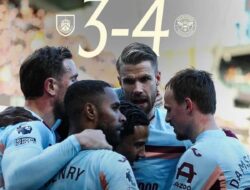Drama Injury Time, Brentford Tumbangkan Burnley 4-3 di Liga Premier