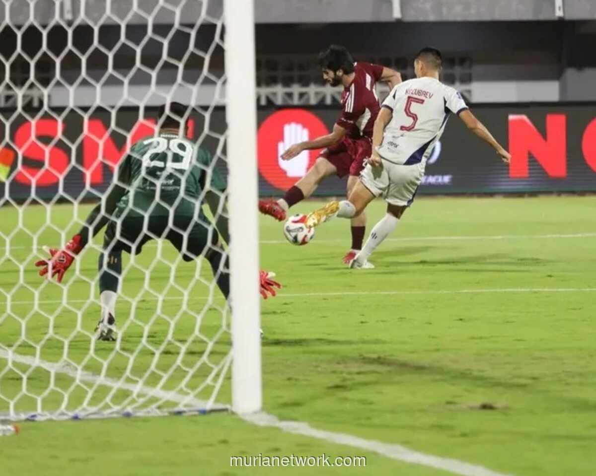 PSM Makassar dan Persita Tangerang Imbang 2-2 di Babak Pertama Laga Sengit