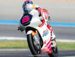 Tabrakan di Tikungan 11 Gagalkan Balapan Veda Ega Pratama di Moto3 AS