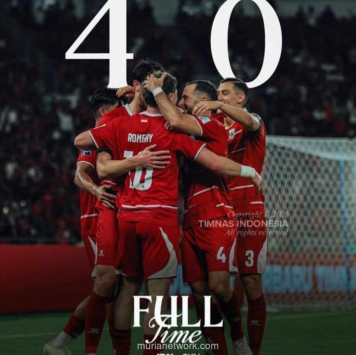 Timnas Indonesia Hancurkan Saint Kitts dan Nevis 4-0, Lolos ke Final FIFA Series 2026