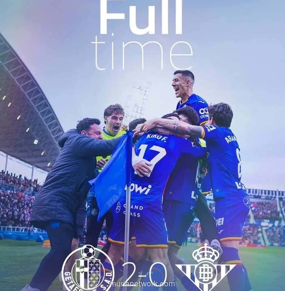 Getafe Tundukkan Real Betis 2-0 di Alfonso Pérez