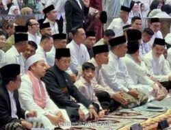 Wapres Gibran Hadiri Salat Id di Istiqlal, Ditemani Putra dan Sejumlah Pejabat