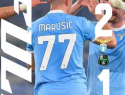 Marušić Cetak Gol Telat, Lazio Kalahkan Sassuolo 2-1