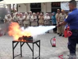 Gulkarmat Jaktim Sosialisasikan Pencegahan Kebakaran Jelang Mudik Lebaran