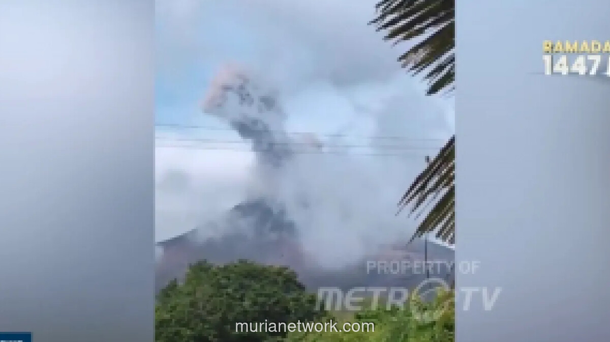 Gunung Lewotobi Laki-Laki Erupsi, Warga Flores Timur Hadapi Ancaman Ganda