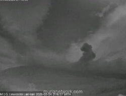 Gunung Lewotobi Laki-Laki Erupsi, Warga Diimbau Waspada Lahar Dingin