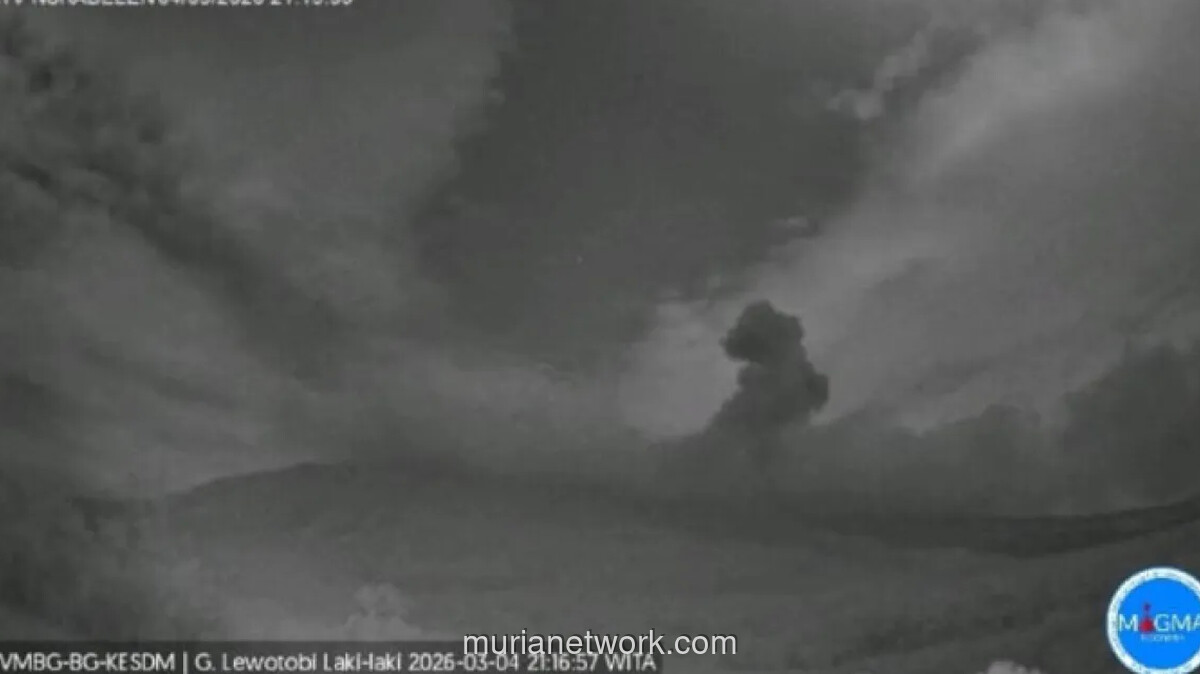 Gunung Lewotobi Laki-Laki Erupsi, Warga Diimbau Waspada Lahar Dingin