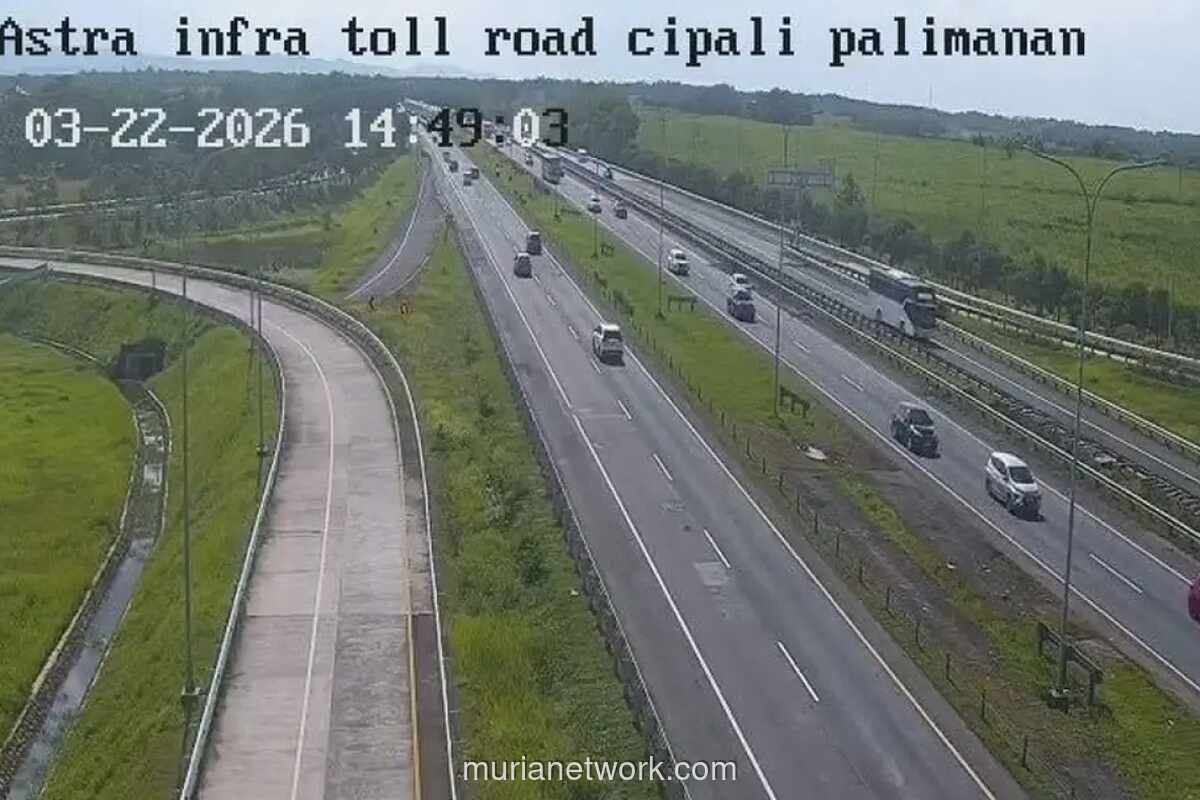 Arus Mudik Lebaran di Tol Cipali Meningkat 48,5 Persen, Dominan Menuju Cirebon