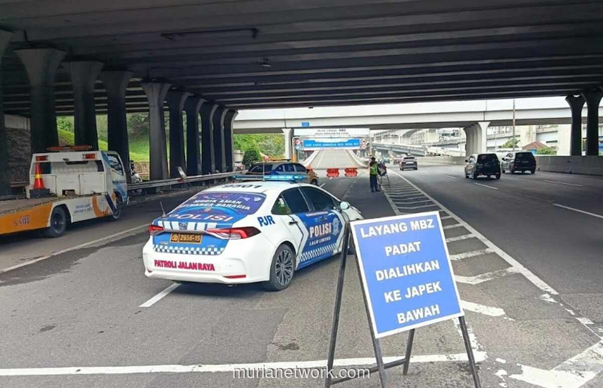 Arus Mudik Hari Kedua Lebaran Paksa Tol Layang MBZ Buka-Tutup Akses