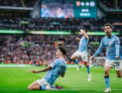 Manchester City Juara Piala Liga Inggris ke-9 Usai Kalahkan Arsenal 2-0