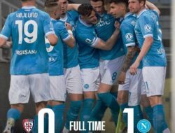 Napoli Amankan Kemenangan Tipis 1-0 atas Cagliari Berkat Gol Kilat McTominay
