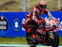Di Giannantonio Rebut Pole Position MotoGP Brasil di Tengah Sesi Kualifikasi Penuh Insiden