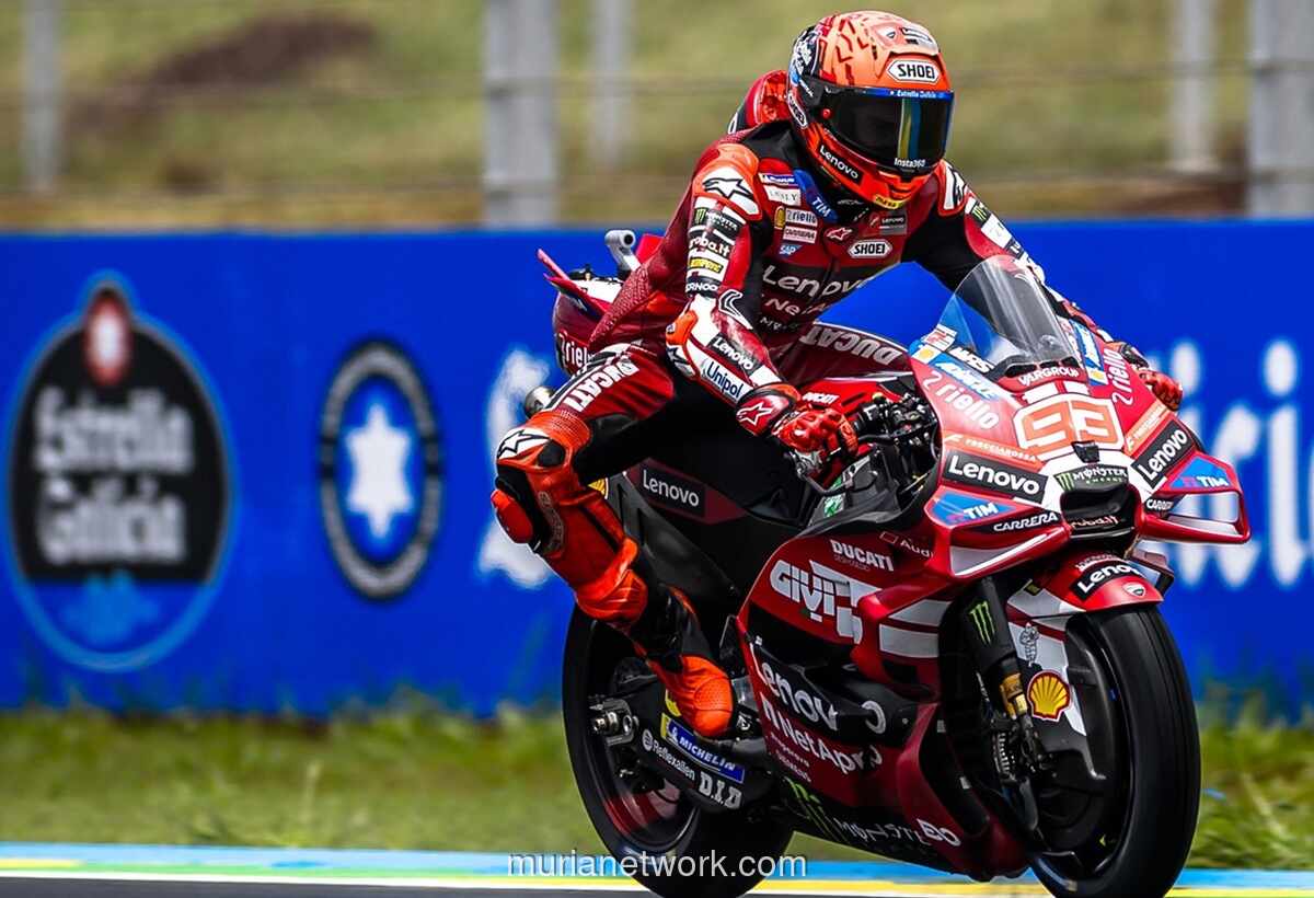 Di Giannantonio Rebut Pole Position MotoGP Brasil di Tengah Sesi Kualifikasi Penuh Insiden