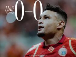 Persija vs Borneo FC Masih Sia-Sia di Babak Pertama