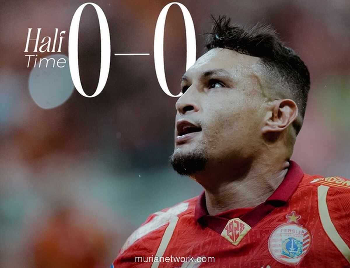 Persija vs Borneo FC Masih Sia-Sia di Babak Pertama