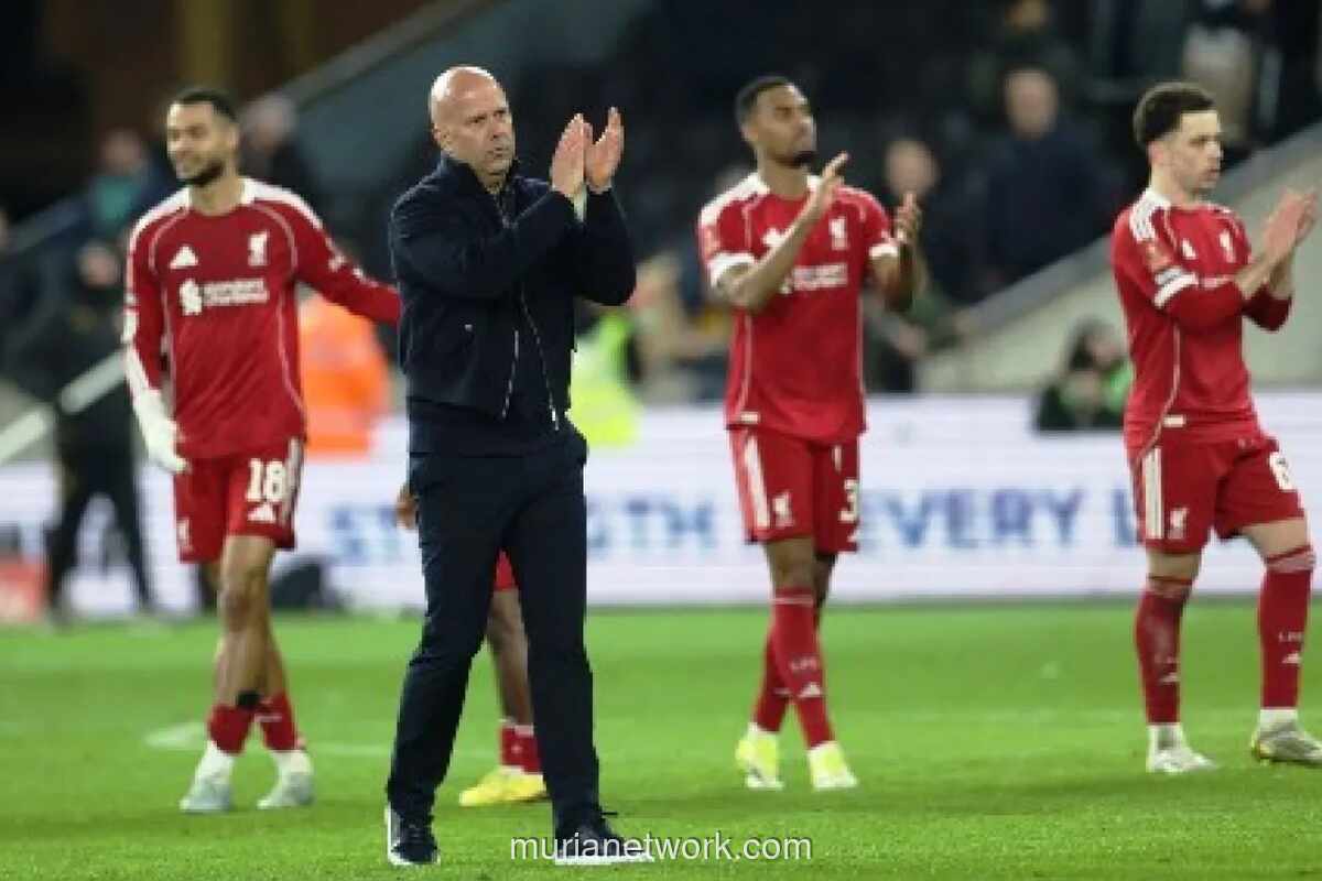 Liverpool Lolos ke Perempat Final Piala FA Usai Balas Dendam ke Wolverhampton