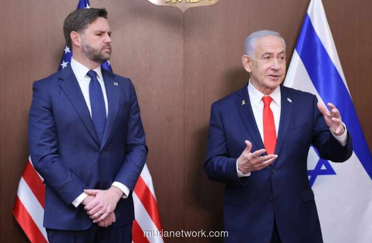 Vance Bantah Laporan Cekcok dengan Netanyahu Soal Pemukim Tepi Barat