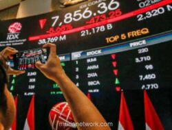 IHSG Ditutup Turun Tipis 0,08% di Tengah Ketidakpastian Global